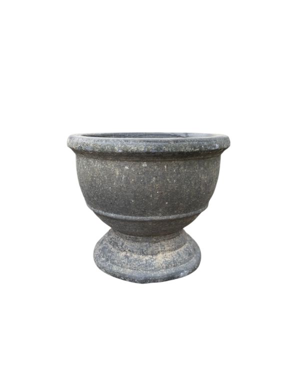 B Green Gerti lav krukke i choko patina, Ø20 cm