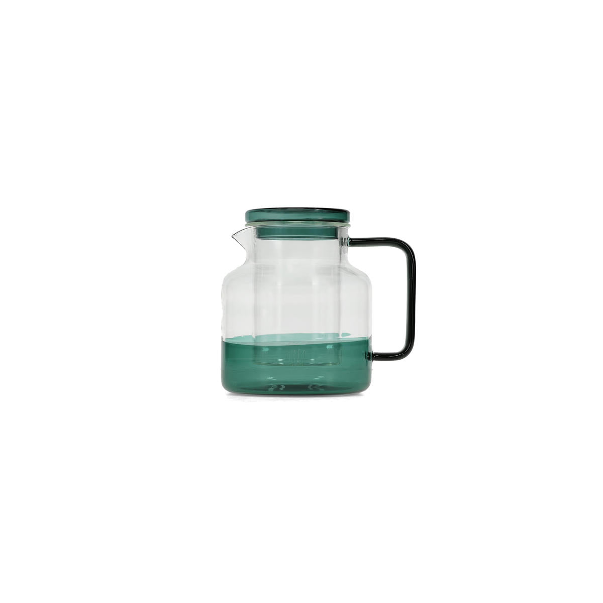 ONA Liv tekande i glas med glasfilter 95 cl – Grøn – produktfoto