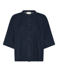 FRAU Abu Dhabi Denim Skjorte i Dark blue denim