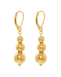FRAU Bangkok Øreringe i Matt 18K Gold plated