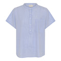FRAU Colombo Kortærmet Top i Baby Lavender Stripe