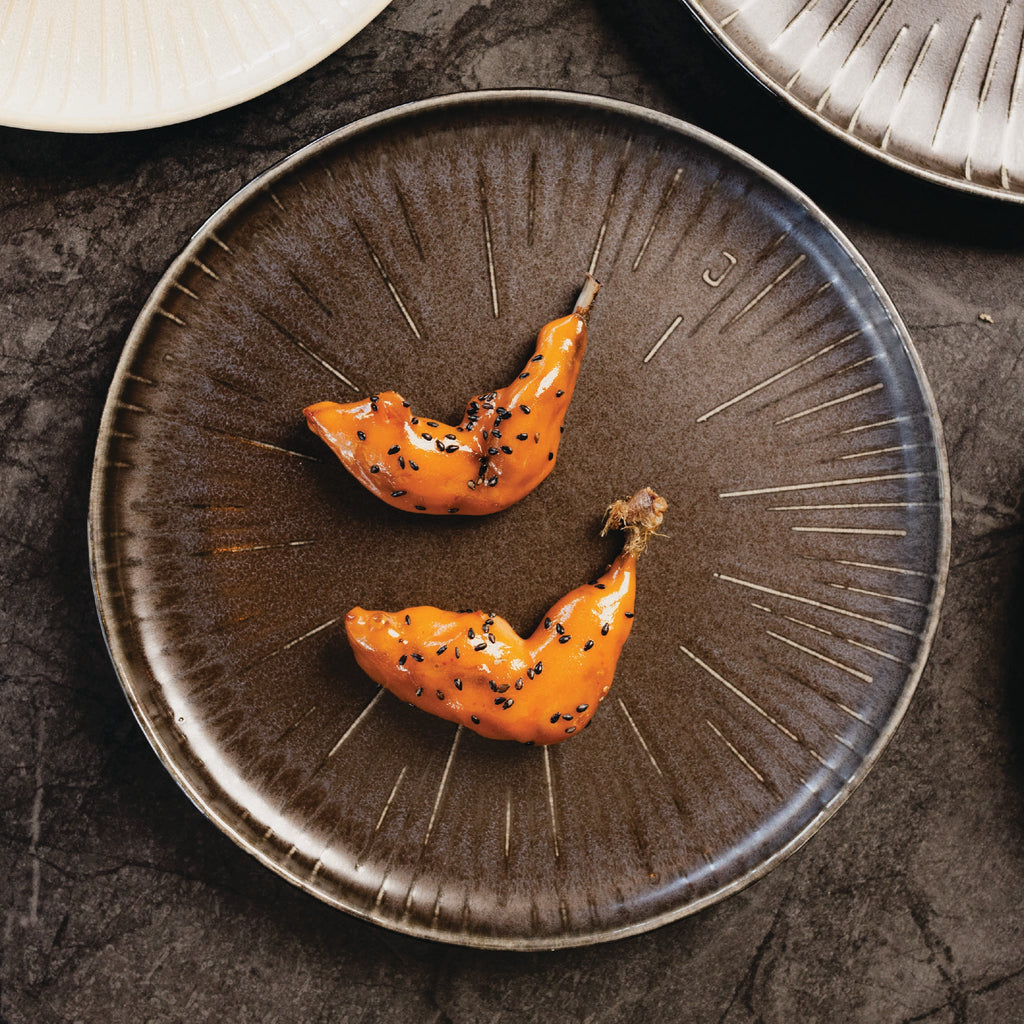 ToT Frokosttallerken – Lava Stone – detaljebillede