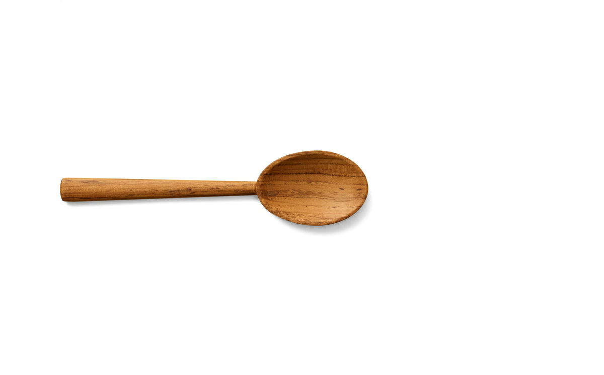 Kampmanns serveringsske i teak, 30 cm