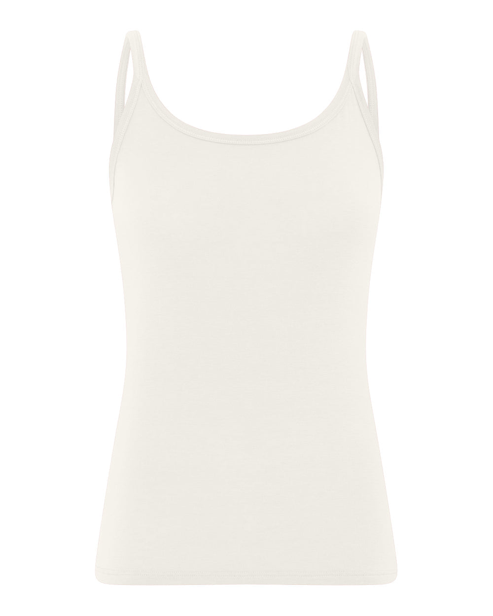 FRAU Linz Cashmere Singlet Top i Sugar Swizzle