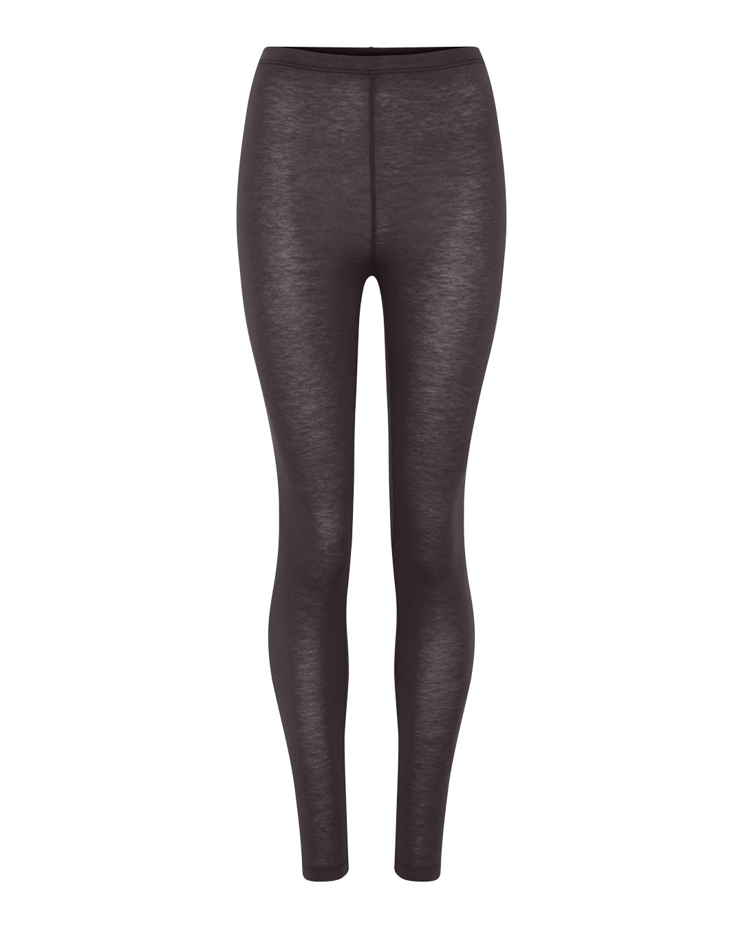 FRAU Lissabon ultratynde cashmere leggings – farve chocolate torte (mørk brun)