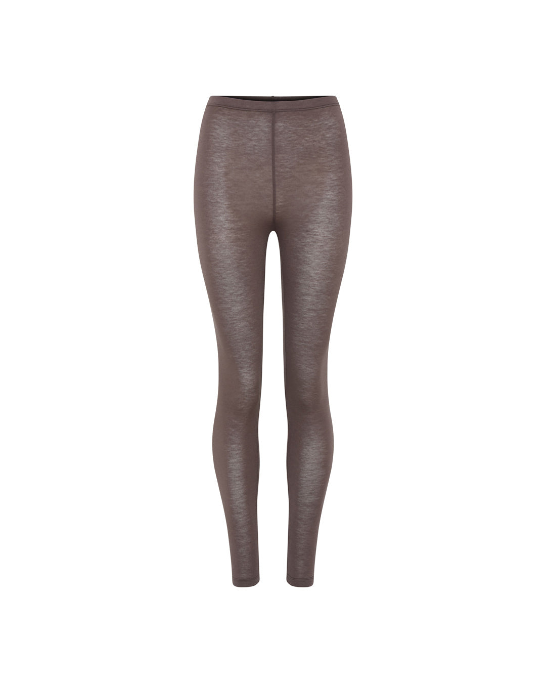 FRAU Lissabon ultratynde cashmere leggings – farve coffee quartz (varm brun)