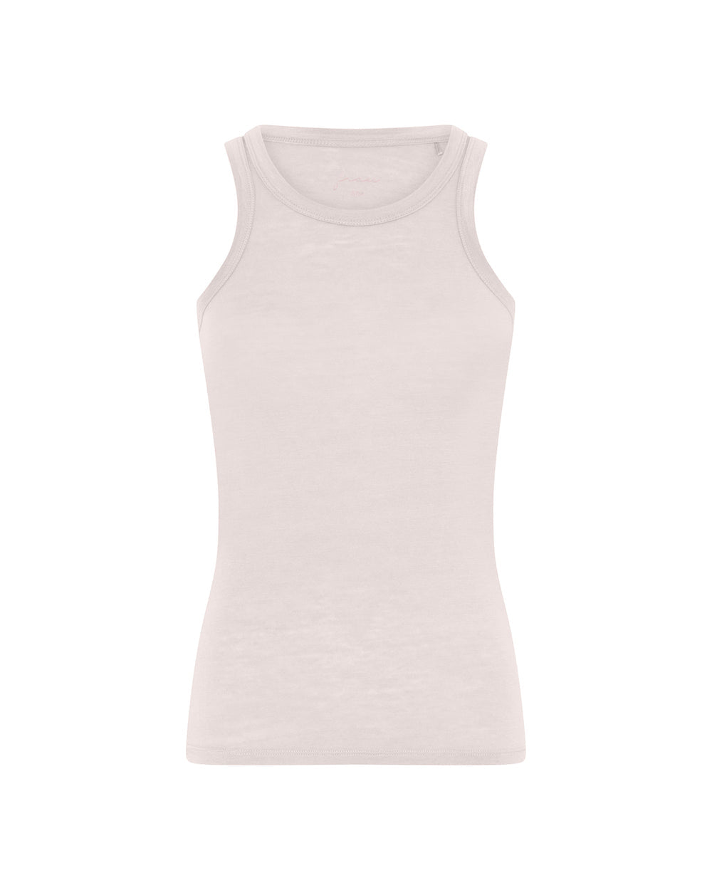 FRAU Lucca Cashmere Tanktop i Soft Pink størrelse L/XL