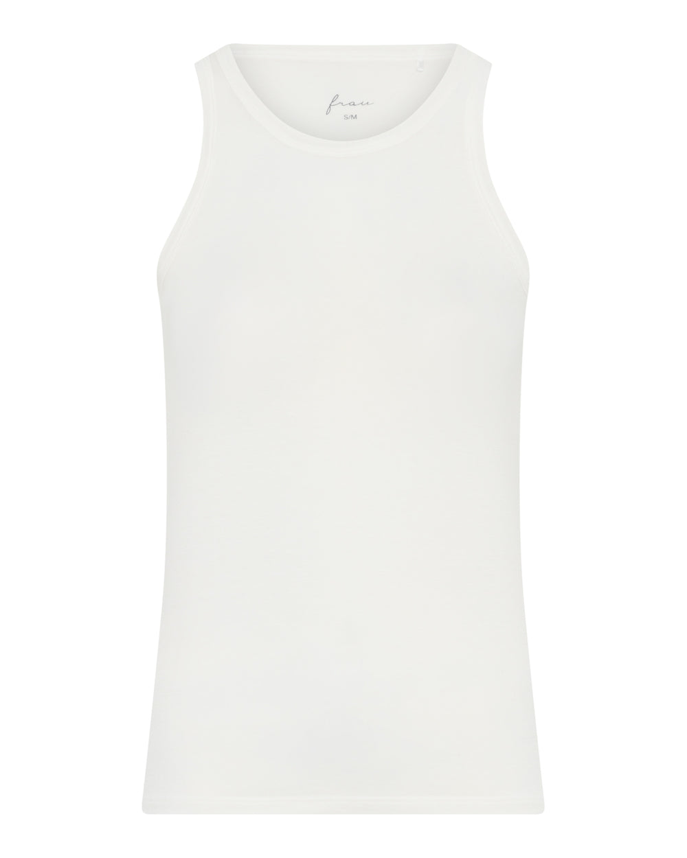 FRAU Lucca Cashmere Tanktop i Sugar Swizzle størrelse L/XL