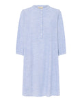 FRAU Madrid Knælang Kjole i Baby Lavender Stripe