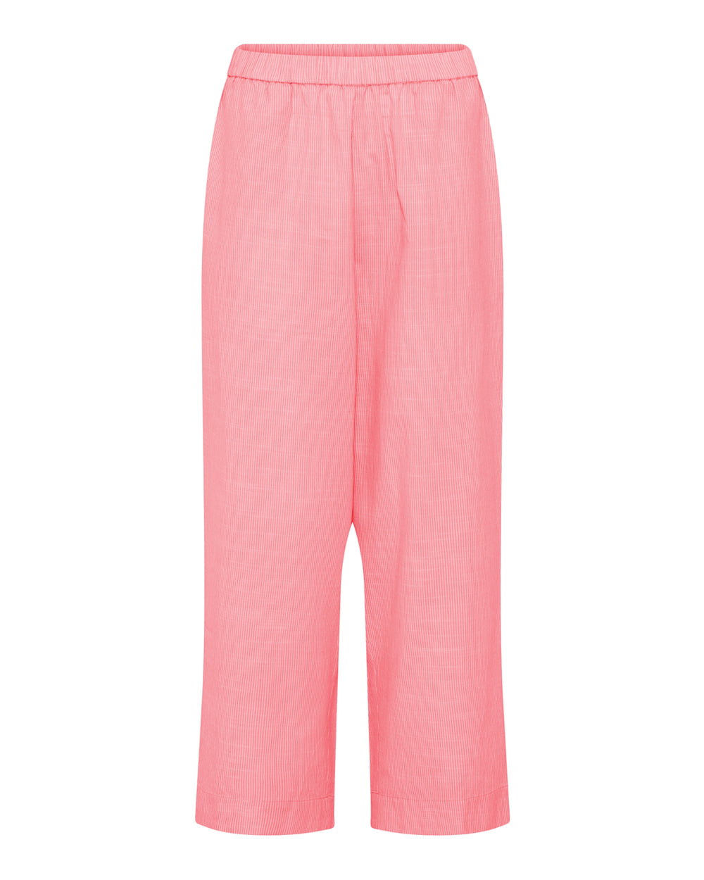 FRAU Melbourne Ankelbukser i Hot Coral Stripe størrelse XL