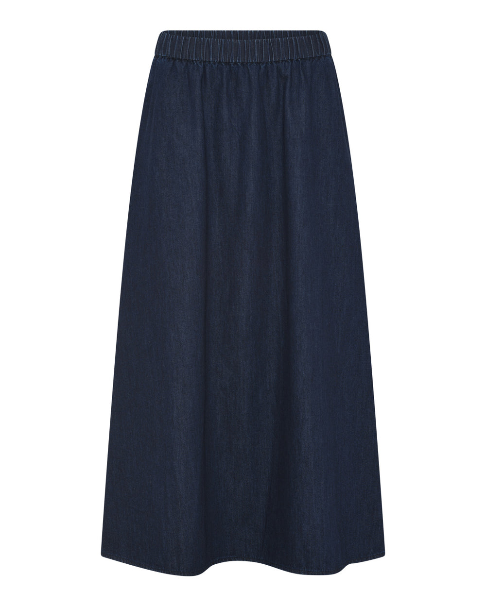 FRAU Melbourne Denim Ankle Skirt - Dark Blue Denim