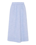 FRAU Melbourne Lang Nederdel i Baby Lavender Stripe – produktfoto