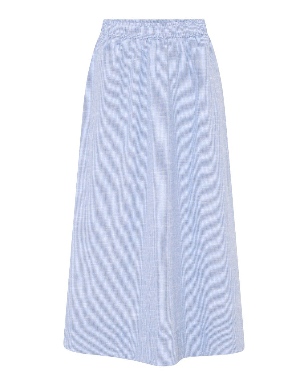 FRAU Melbourne Lang Nederdel i Baby Lavender Stripe – produktfoto