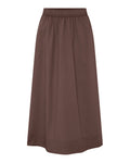 FRAU Melbourne Lang Nederdel i Coffee Quartz