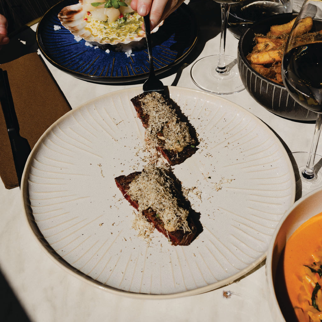 ToT Middagstallerken – Honey Truffle – i brug i køkkenet