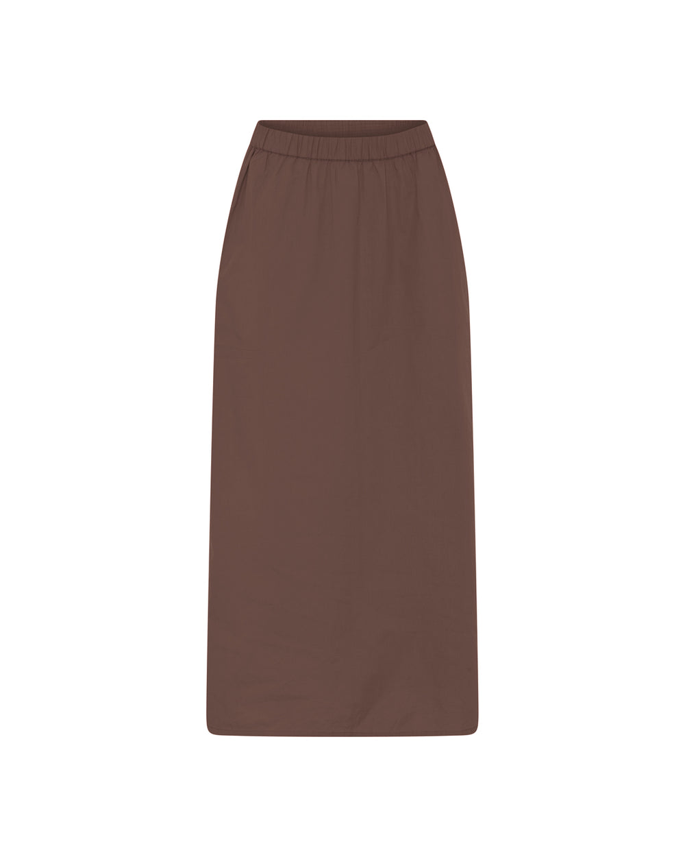 FRAU Mombasa Lang Smal Nederdel i Coffee Quartz