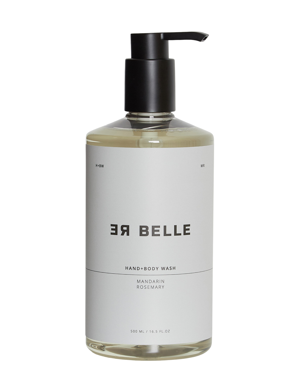 Rebelle Copenhagen Hand & Body Wash Mandarin Rosemary 500 ml pumpeflaske