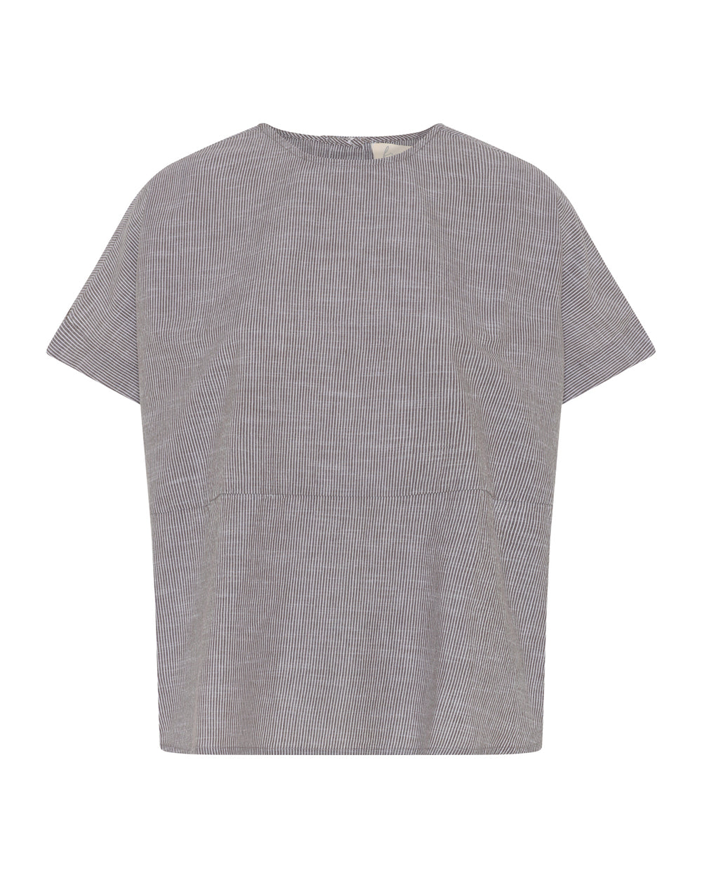 FRAU Rome Top i Coffee Quartz Stripe