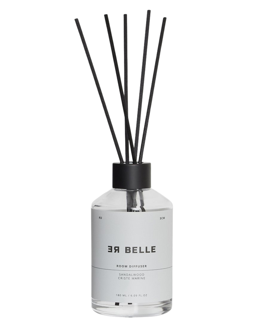 Rebelle Copenhagen Room Diffuser Sandalwood Criste Marine 180 ml med rattanpinde