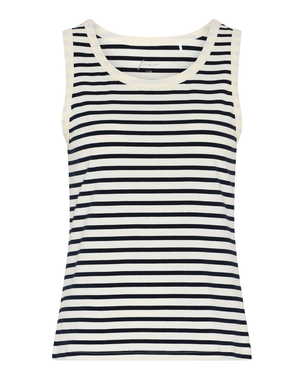FRAU San Diego Tank Top i Dark Navy Stripe