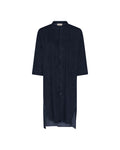 FRAU Seoul 2/4 Lang Denim Skjorte