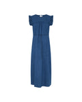 FRAU Stockholm Denim Kjole i Clear blue denim