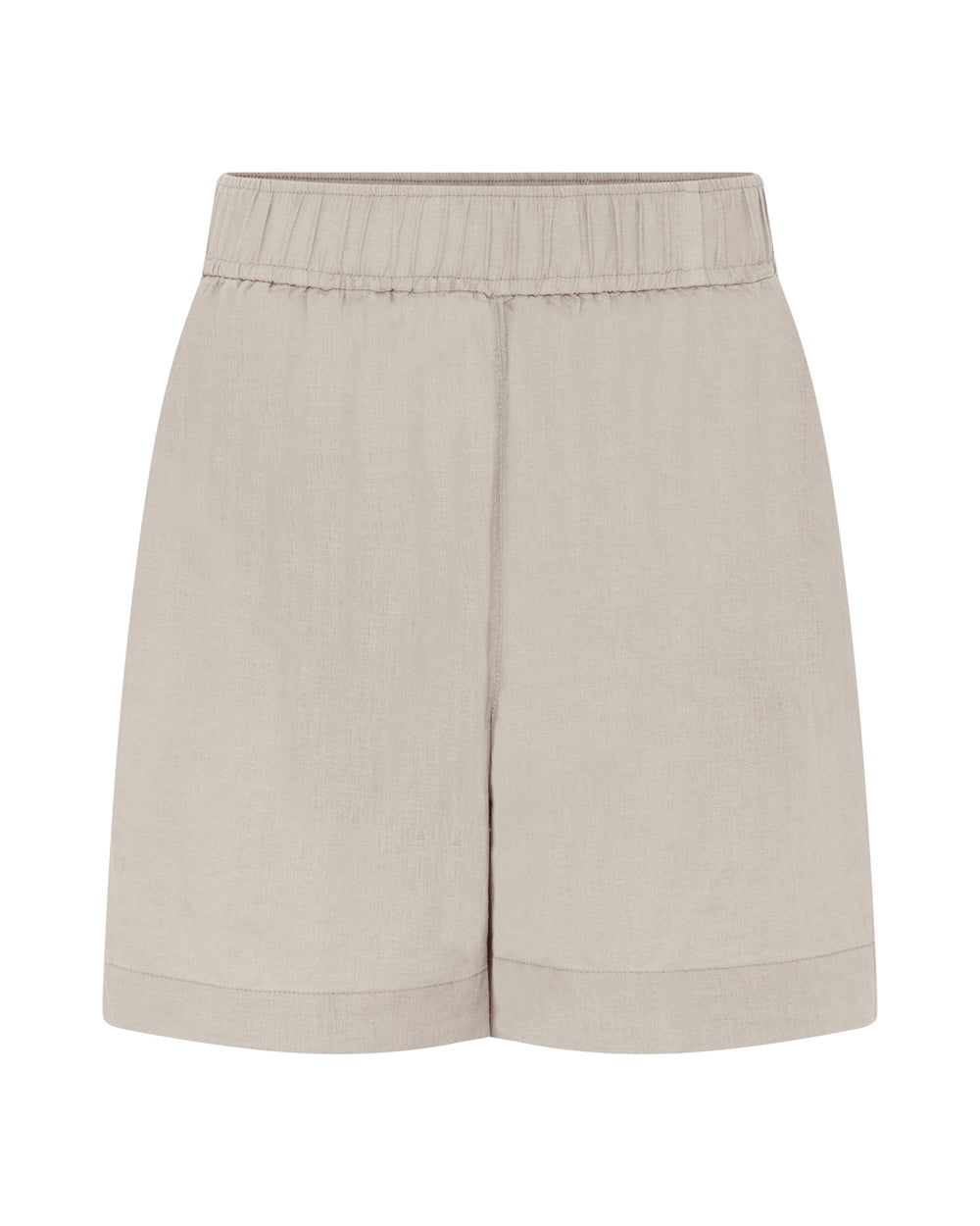 FRAU Sydney Hør Shorts i Pure Cashmere
