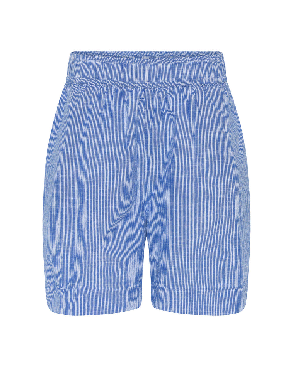 FRAU Sydney Shorts i Medium Blue Stripe størrelse M