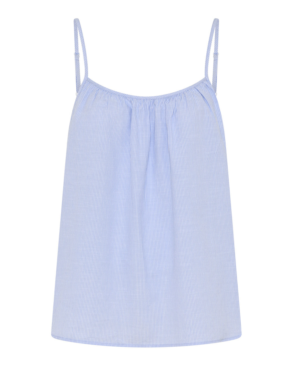 FRAU Vancouver Strop Top i Baby Lavender Stripe