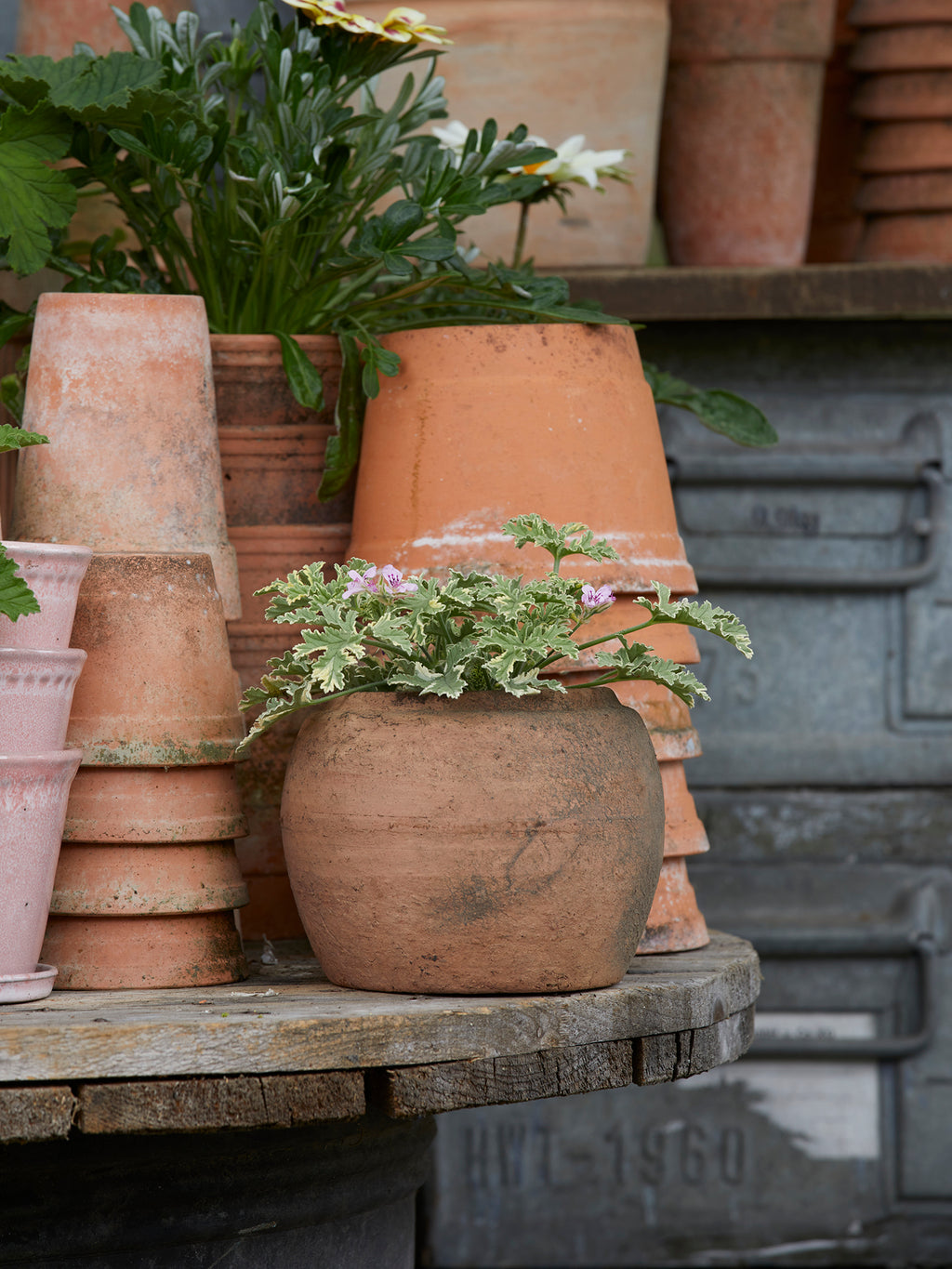 Berit krukke i rustic finish – Ø22 – billede 3