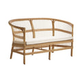 Como loungesofa i polyrattan - natur fra Tine K Home hos Ebelhus