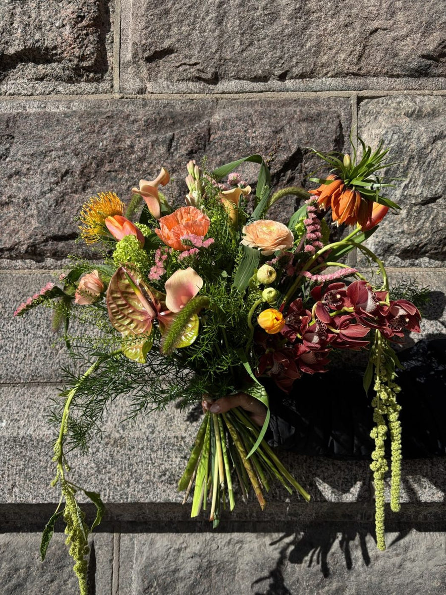 Efterårsbuket fra Plenty Flowers Ebeltoft