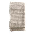 Everpearl sengetæppe/plaid 130x220 - cream fra Tine K Home hos Ebelhus