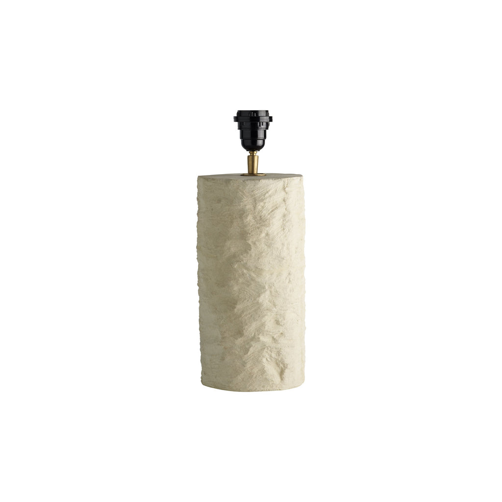 Tine K Home Hati bordlampe i rustik sandsten, H 40 cm – lampefod i natursten