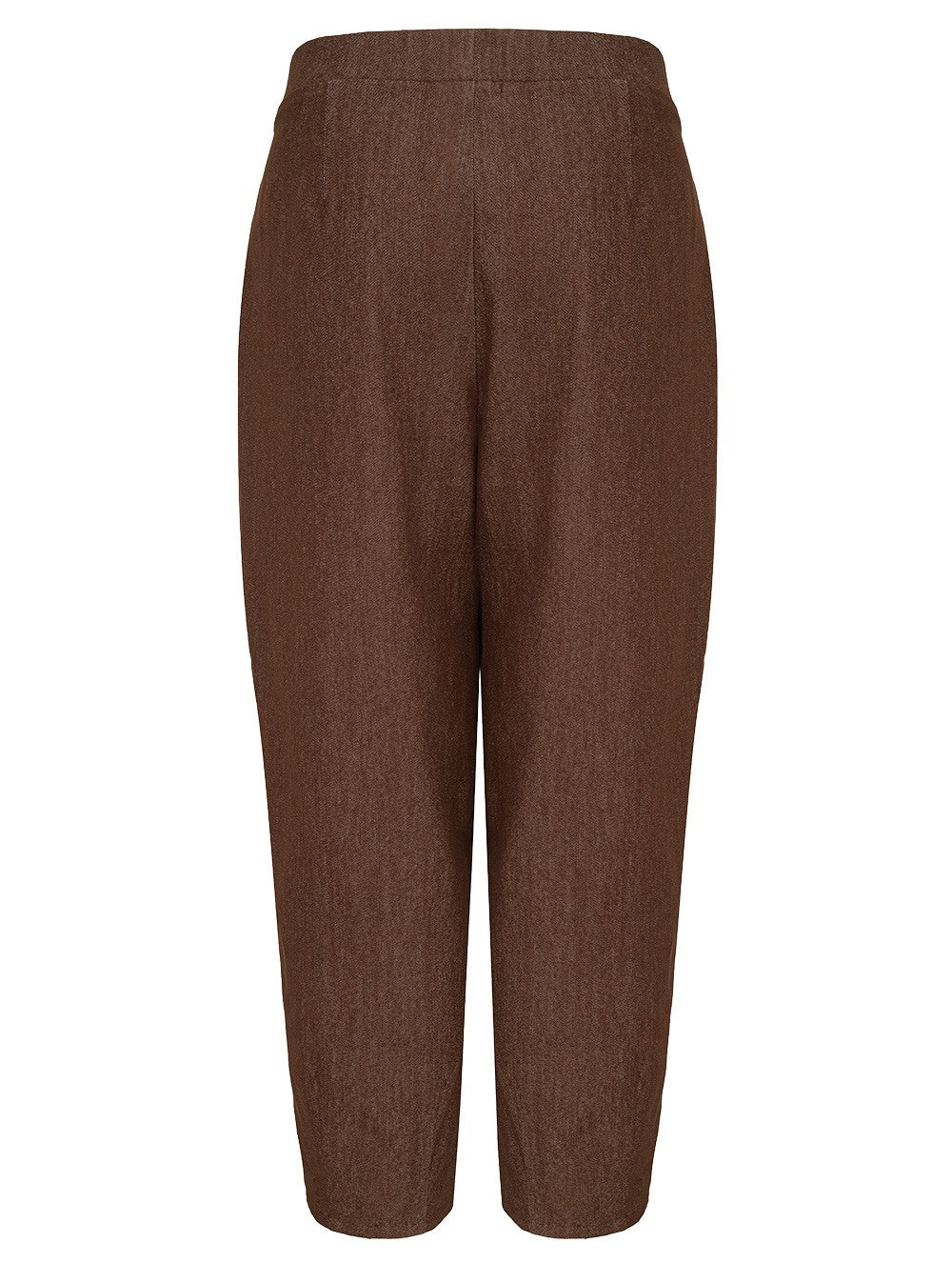 Kvist & Hjord ilShuto Baggybukser – Chocolate Denim – produktfoto