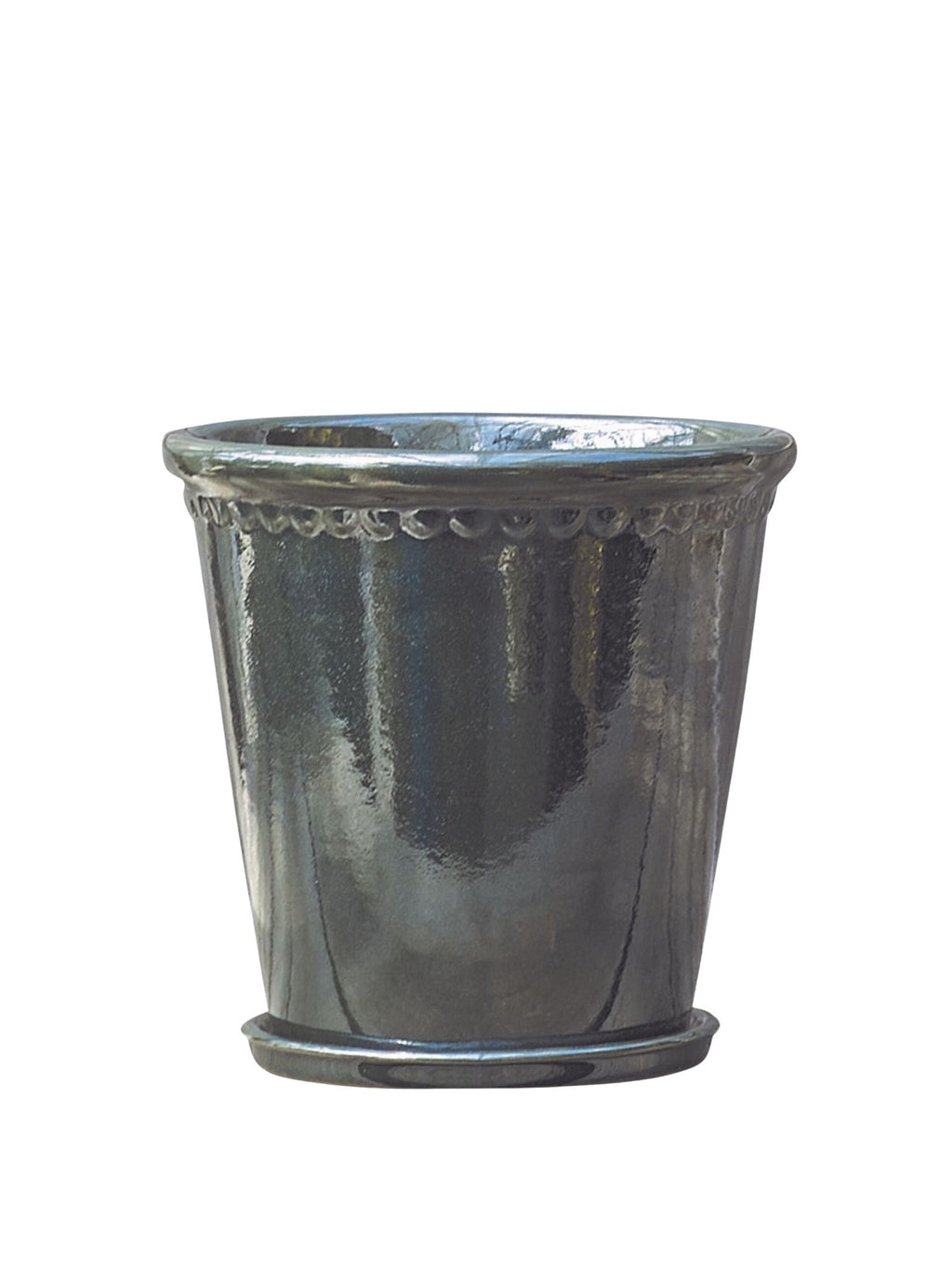 Lacepot krukker i dark green – sæt med 3