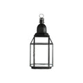 Tine K Home Lanocta ottekantet gulvlanterne i oxideret messing, H 60 cm