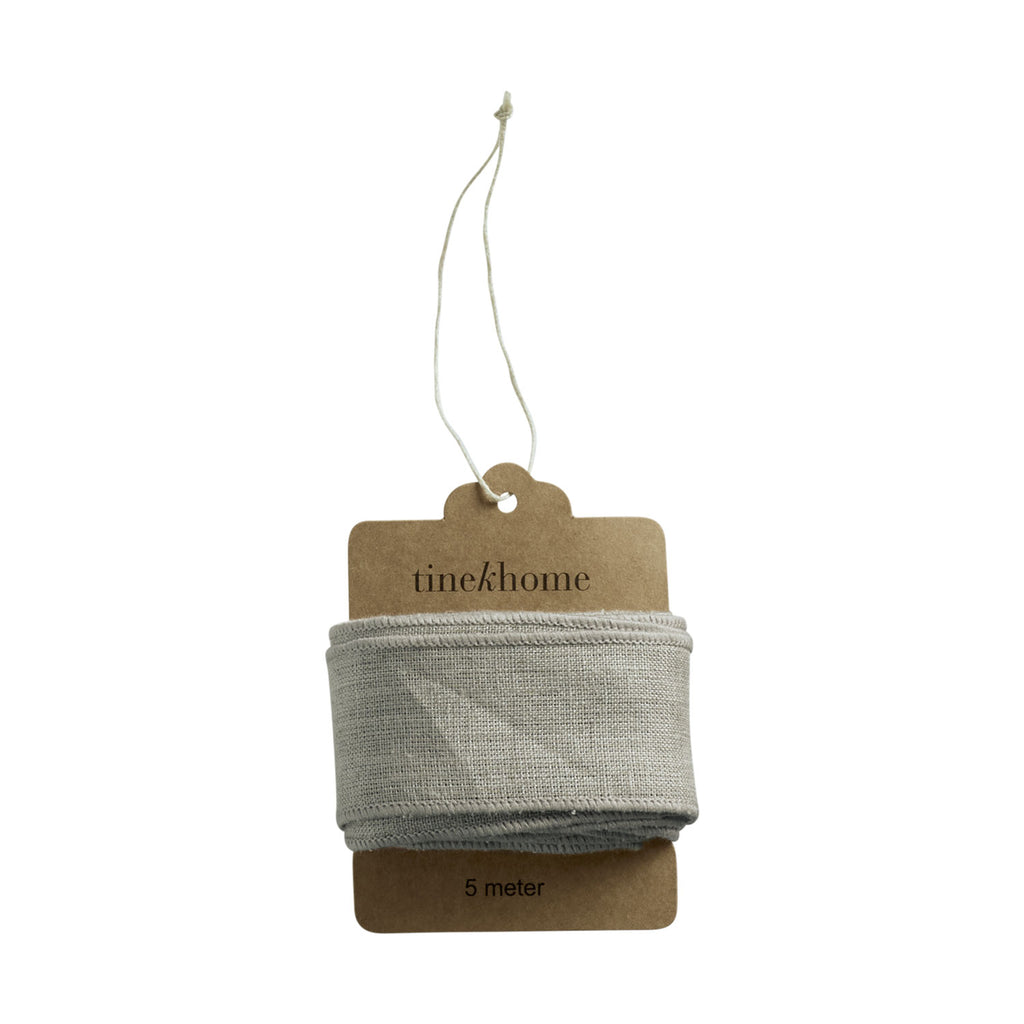 Hørbånd 4 cm x 5 m – natur