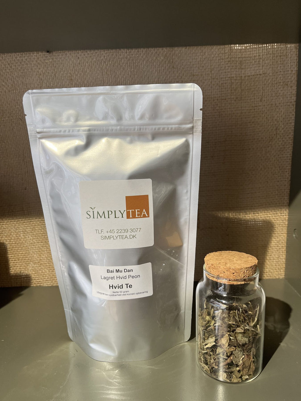 Bai Mu Dan 2023 – hvid te 50 g – produktfoto
