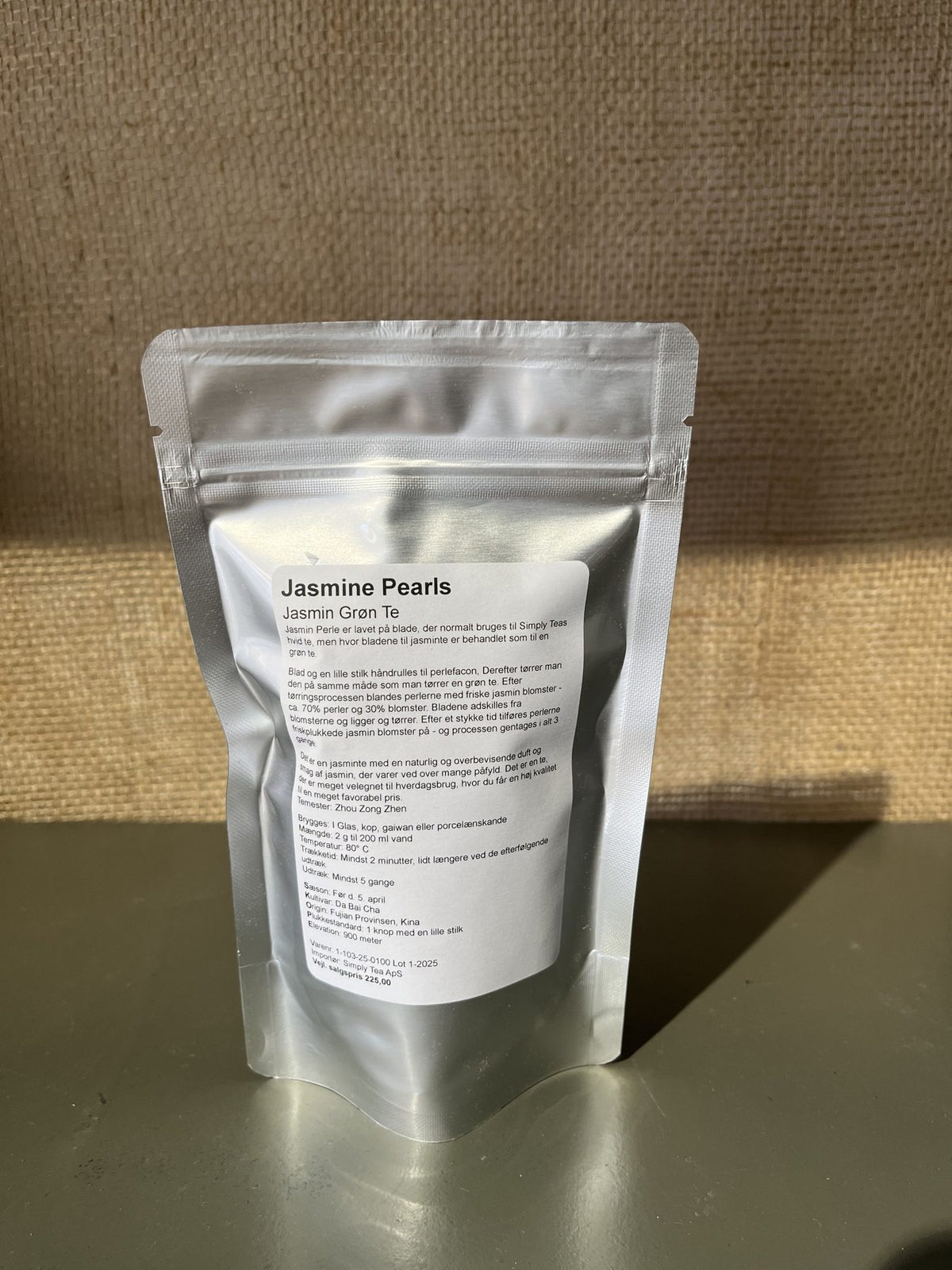 Jasmine Pearls 2025 – jasminte 100 g – produktfoto