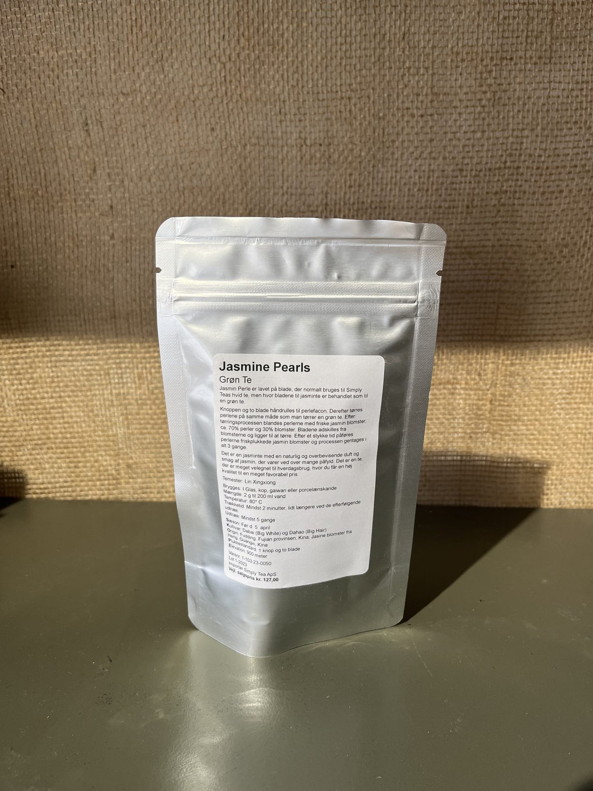 Jasmine Pearls 2023 – jasminte 50 g – produktfoto