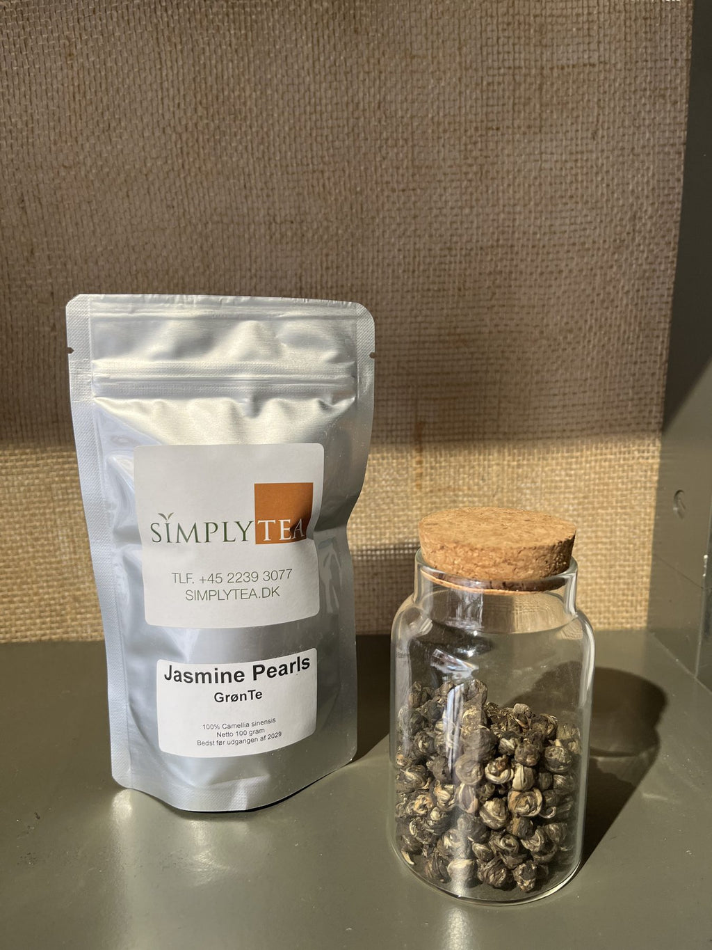 Jasmine Pearls 2025 – jasminte 100 g – produktfoto