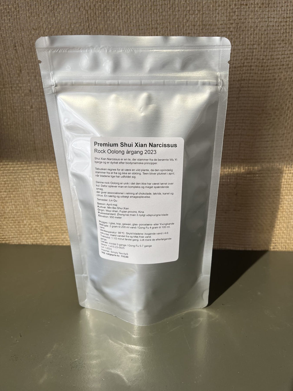 Lagret Premium Shui Xian – oolong 25 g – produktfoto