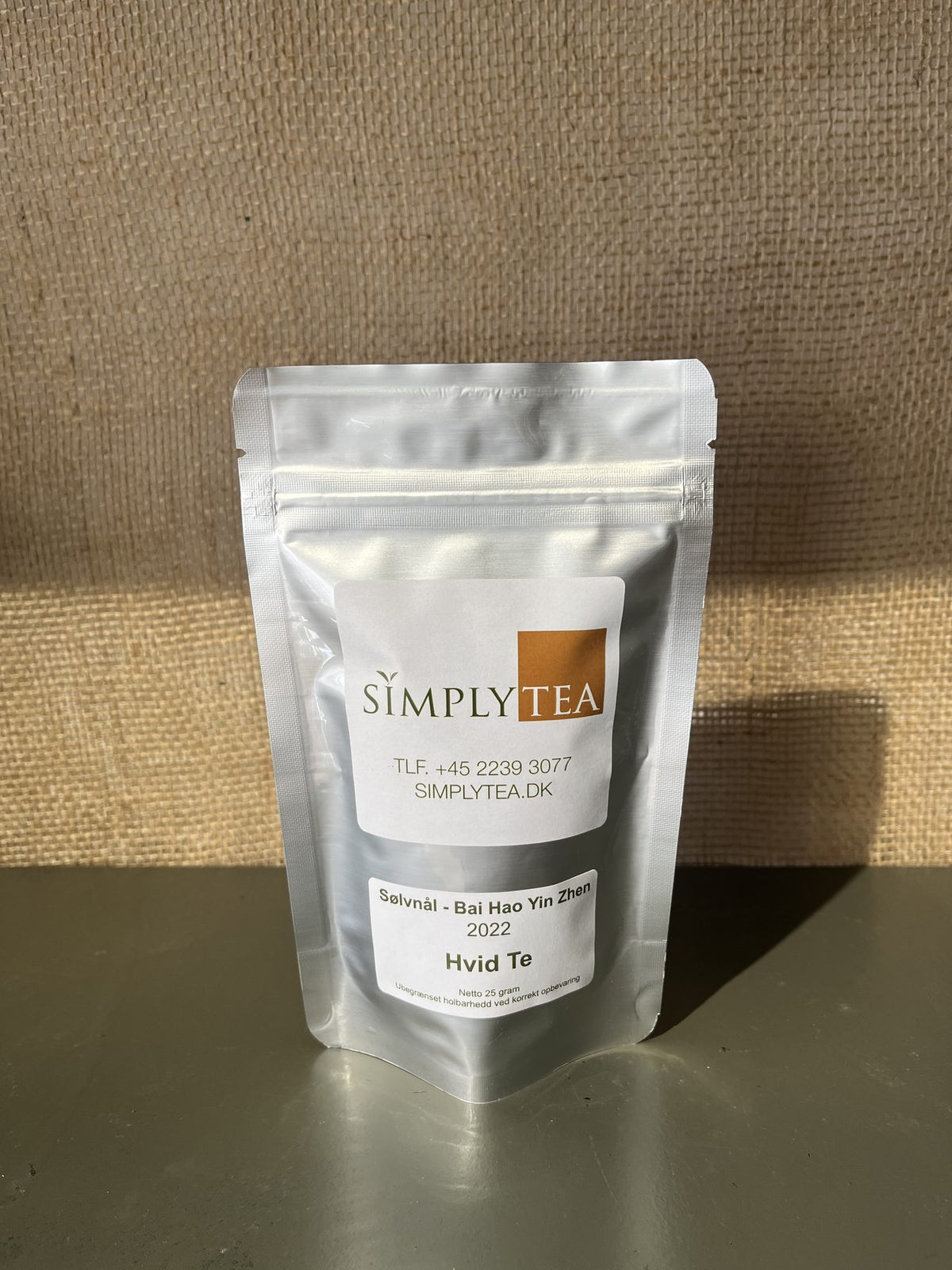 Sølvnål Bai Hao Yin Zhen – hvid te 25 g – produktfoto