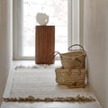 Warm uldtæppe 80x300 - sand fra Tine K Home hos Ebelhus