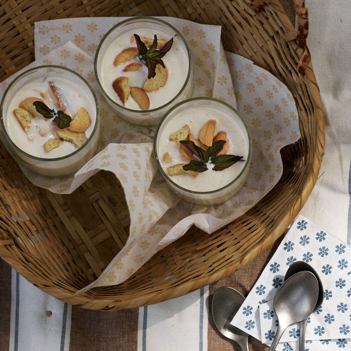 Caro papirservietter 40x40 i creme – 50 stk fra Tine K Home hos Ebelhus - billede 2