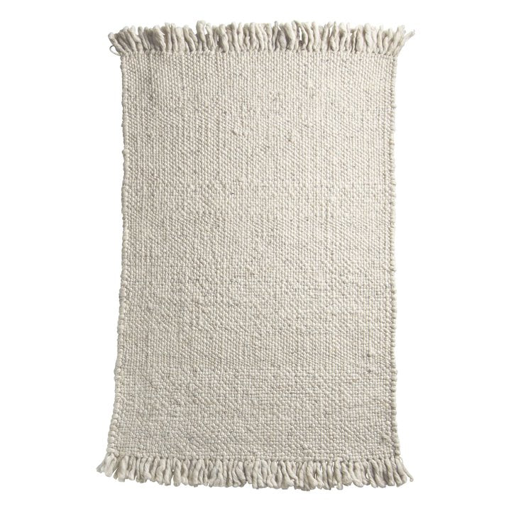 Warm uldtæppe 80x120 - sand fra Tine K Home hos Ebelhus