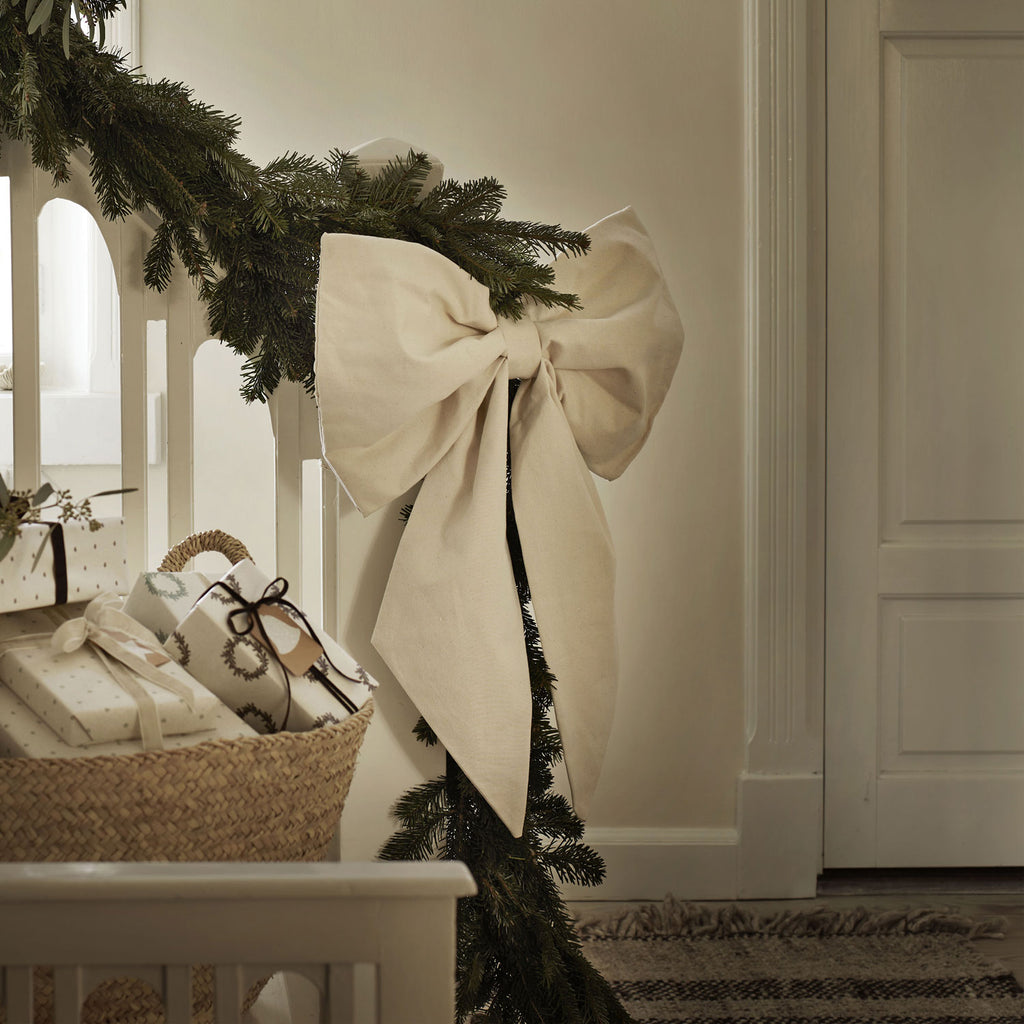 Julesløjfe 60 x 40 cm – creme